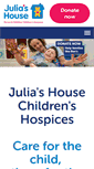 Mobile Screenshot of juliashouse.org